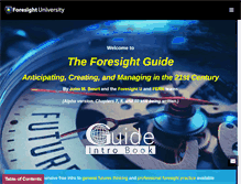 Tablet Screenshot of foresightguide.com